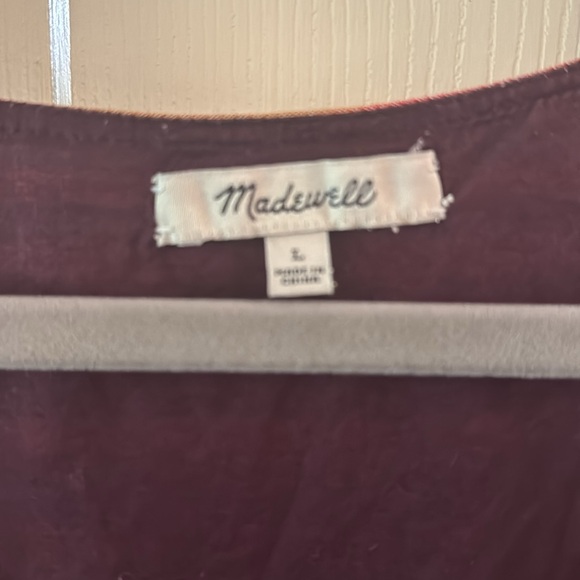 Madewell stripped dress. Size large. Good used conditon. - Picture 5 of 6